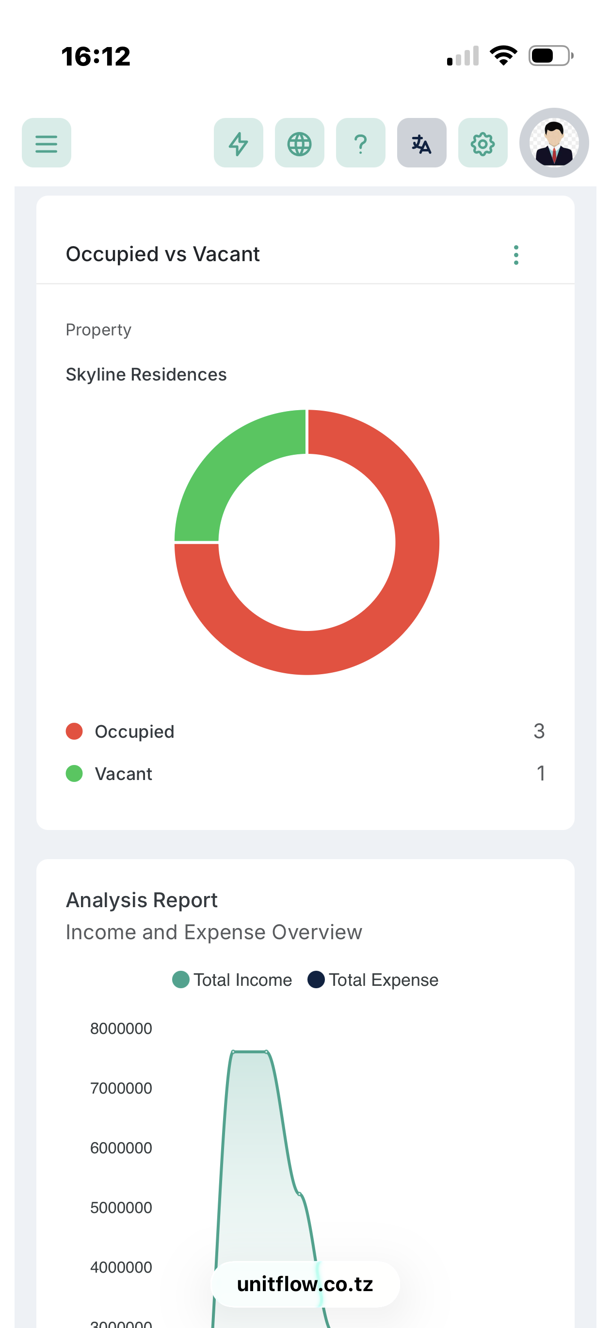 Mobile tenant management